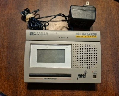 Oregon Scientific All Hazards Emergency Alert Monitor Weather Radio NOAA Tested! - Image 1 of 2