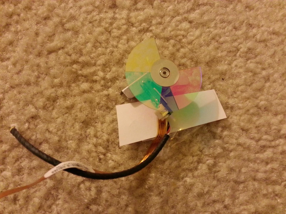 Mitsubishi XD221U DLP Projector color wheel 5 in set - Image 1 of 1