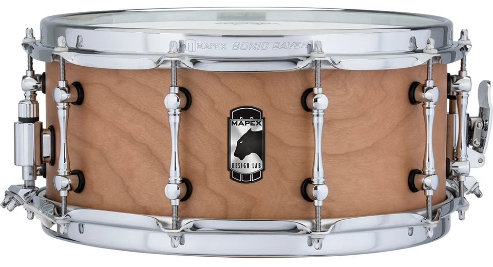 Mapex Black Panther Design Lab Cherry Bomb Natural Walnut 13x5.5 Snare Drum NEW - Image 1 of 1
