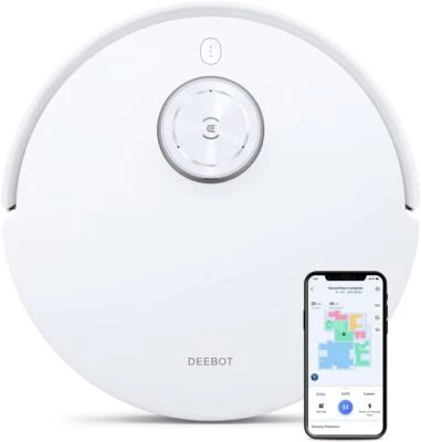 Ecovacs DEEBOT T10 Staubsaugerroboter Wischroboter Saugen Wischen App-Steuerung - Bild 1 von 4