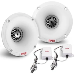 Pyle Marine Tweeter Speaker System w/ Horn Diffuser , 120 Watts w/ 4 Ohm (Black) - Picture 1 of 7