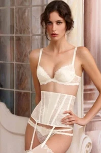 Lise Charmel, Waspie, Waist shaper,/corset, L/14/42, col: Ivory/Gold. - Picture 1 of 7