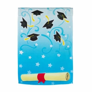 Congrats Grad! High School or College Graduation Garden Flag ~ Class of 20XX - Picture 1 of 1