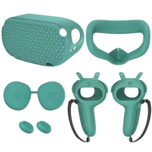 For Meta Quest2 Silicone Host Case 5-Piece Set Non-Slip and -Drop VR6273 - Bild 1 von 7