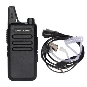 Mini radio portátil Zastone ZT-X6 UHF 400-470 MHz 16 canales Walkie Talkie - Imagen 1 de 7