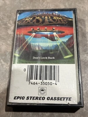 BOSTON DON'T LOOK BACK 1978 CASSETTE TAPE EPIC LABEL ***TESTED*** - Image 1 of 4