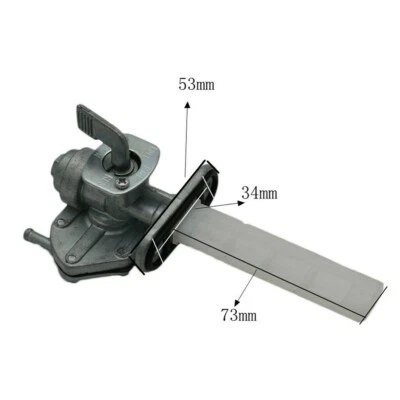 Petcock Fuel Gas Petrol Tap For Kaw-Asaki KZ650 KZ750 KZ1000 KZ1100 ZX750 ZN1100 - Image 1 of 4