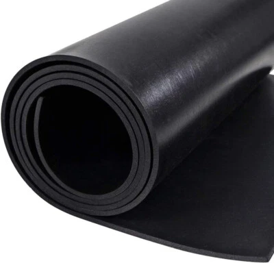 FLH 1/1.5/2/3M Heavy Duty EPDM Neoprene Foam Sponge Strip Sheet Black Rubber Foam UK