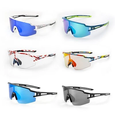 ROCKBROS Polarisierte/Selbsttönende Sonnenbrille Radbrille Fahrrad UV400 UNISEX - Bild 1 von 4