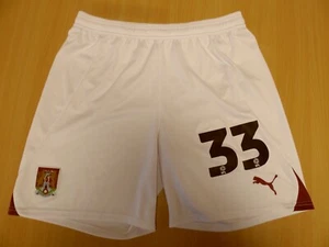 NORTHAMPTON TOWN FC | 33 | PATRICK BROUGH | MATCHWORN SHORTS 2024/2025 | Size L - Imagen 1 de 3