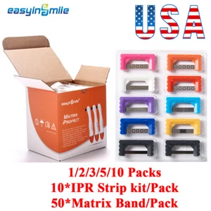 Dental IPR Strip Ortho Interproximal Reduction Strip Pro Matrix Band EASYINSMILE - Picture 1 of 12