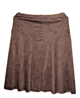 Falda Mujer Talla 2 Color Marrón, Hasta la Rodilla Cynthia Rowley Nueva Con Etiquetas Foto 1 de 2