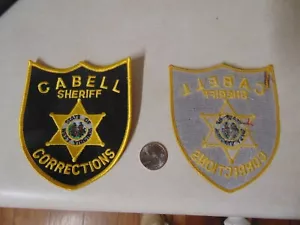 LAW ENFORCEMENT PATCH CABELL SHERIFF WEST VIRGINIA CORRECTIONS SEW ON - Picture 1 of 1