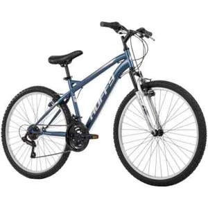 26" Highland Mountain Bike w/ All-Terrain Tires, 21-Speed, Metallic Blue - Picture 1 of 8