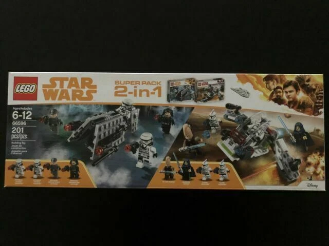 66596 LEGO Star Wars Super Pack 2 en 1 NUEVO EN CAJA SELLADA Foto 1 de 1