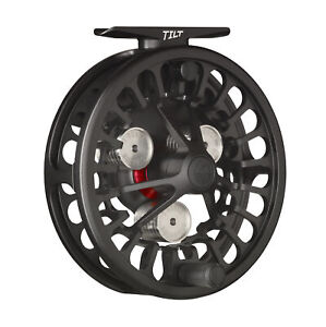 Redington Tilt Euro Nymphing Fly Fishing Reel Kit with Line and Backing Black