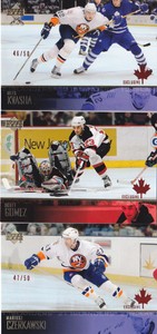 03-04 Upper Deck Oleg Kvasha /50 Canadian Exclusives NY Islanders 2003