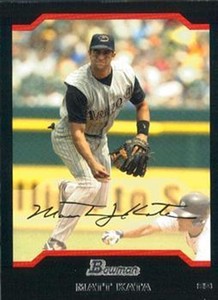 #21 Matt Kata - Arizona Diamondbacks - 2004 Bowman Baseball
