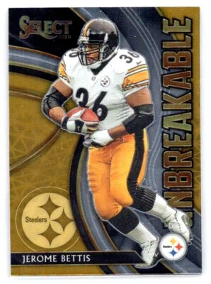 2020 Panini Select #U12 Jerome Bettis Unbreakable - Image 1 of 2
