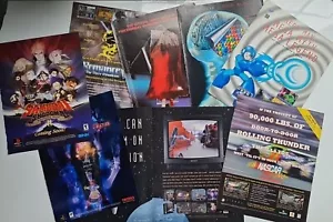 Multi Listing 4 PlayStation 1 2 pc Sega Saturn Original ADVERT GAME POSTER ART - Picture 1 of 57