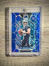 2023 Panini Football Bryce Young Blue Disco (No Huddle) Rookie Card 31/75