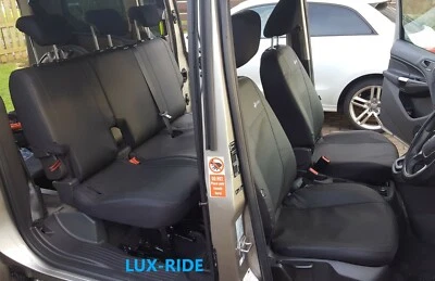 FORD TRANSIT CONNECT FREEDOM 2016 - 2023 ARTYFICIAL LEATHER TAILORED SEAT COVERS - Image 1 of 4