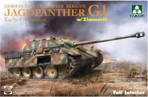 Takom 2125 1/35 Jagdpanther G1 Early Production w/zimmerit & full interior 2019 - Picture 1 of 4