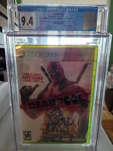 2013 Microsoft Xbox 360 DEADPOOL Activision New Sealed CGC Graded 9.4 A++ - Picture 1 of 5