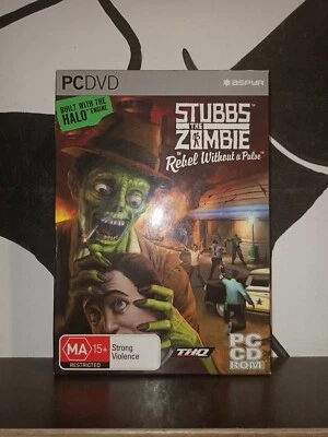 Stubbs The Zombie in Rebel Without a Pulse PC cardboard box Australian release - Image 1 of 4