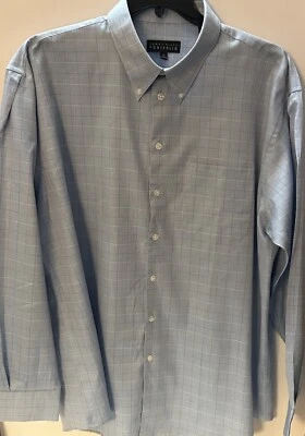 Perry Ellis Portfolio Men's Size 17-34/35 Button Down Long Sleeve Dress Shirt - Image 1 of 4