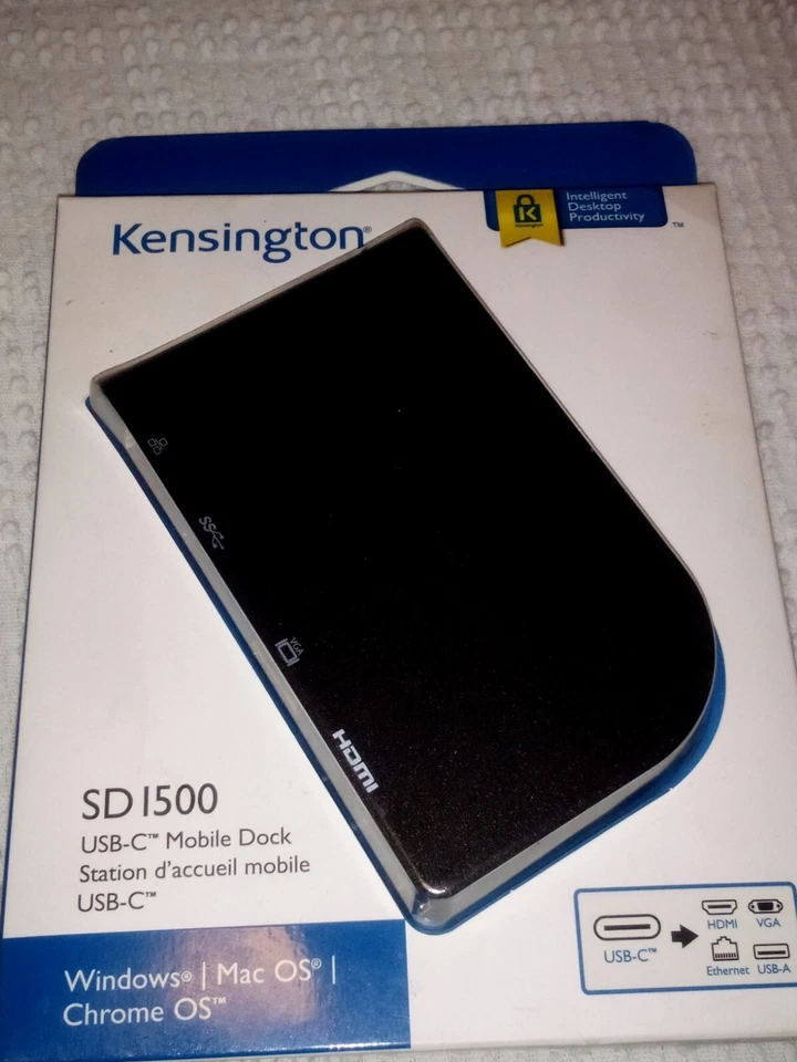 Estación base móvil Kensington SD 1500 USB-C Foto 1 de 4