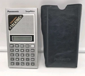 Calcolatrice parlante compuvoice Panasonic JE-720U vintage 1981-1984 con custodia - Foto 1 di 9