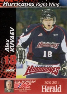 2010/11 Lethbridge Hurricanes - ALEX KUVAEV - Picture 1 of 2