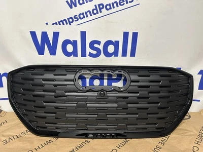 AUDI Q4 E TRON BLACK FRONT BUMPER GRILL 2021 - ONWARDS NEW GENUINE 89A853651B - Image 1 of 4