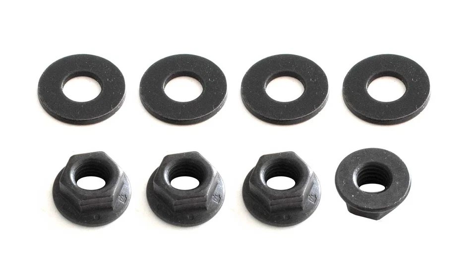1979-2004 Ford Mustang Power Brake Booster to Pedal Support Nuts and Washers 8pc - Image 1 of 1
