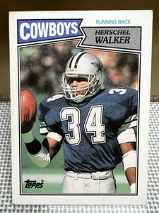 Herschel Walker 1987 Topps NFL Rookie Card #264 Cowboys - Picture 1 of 2