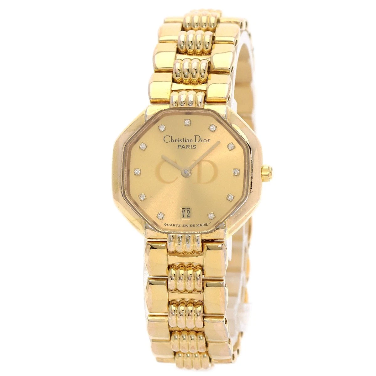 Dior Gold Plated Band Wristwatches for sale | eBay