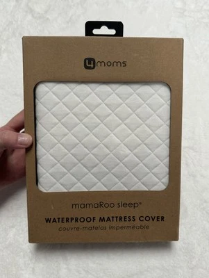 4moms mamaRoo Sleep Bassinet Waterproof Mattress Cover, White Brand New - Image 1 of 2