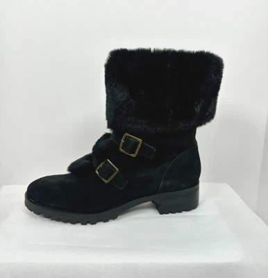 Botines Talbots Hebilla Imitación Piel Borde, Cuero Gamuza Talla 7.5 Usados Foto 1 de 4