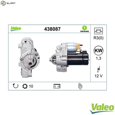 STARTER 438087 FOR RENAULT CLIO/MIO/II/Mk LAGUNA/Grandtour/Sport/Tourer/Nevada - Image 1 of 4