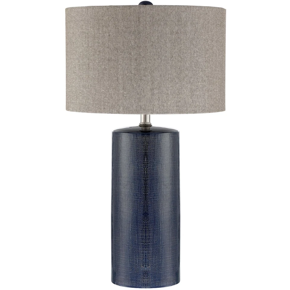 Lámpara de mesa Lite Source LS-23063BLU Jacoby azul marino Foto 1 de 1