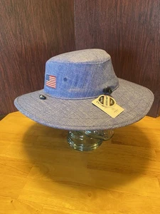 Titleist Golf Aussie Mütze - jeansblau mit amerikanischer Flagge USA neu mit Etikett! - Bild 1 von 6