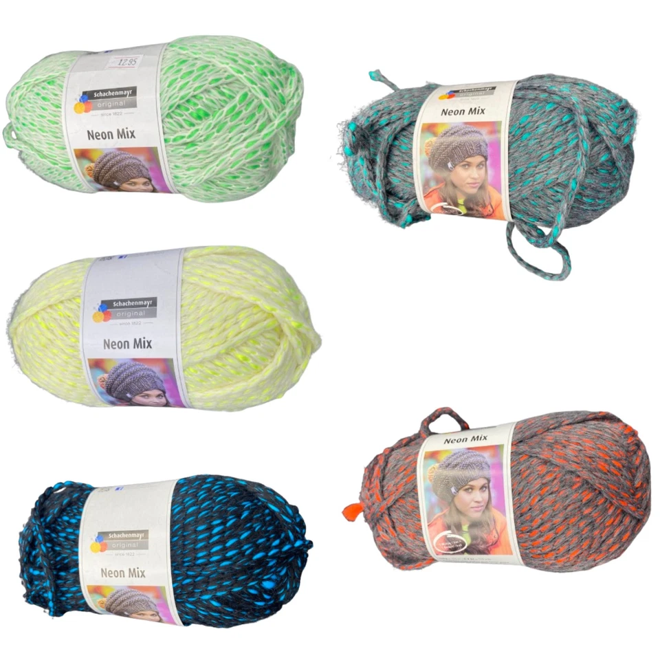 Schachenmayr original Neon Mix, Wolle 150g, mit Farbauswahl! - Bild 1 von 1
