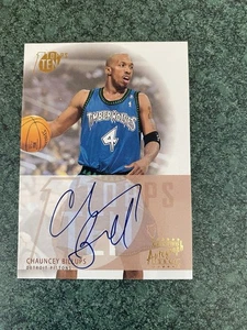 2002-03 Topps Ten Auto Chauncey Billups #TA-CB Auto HOF - Picture 1 of 2