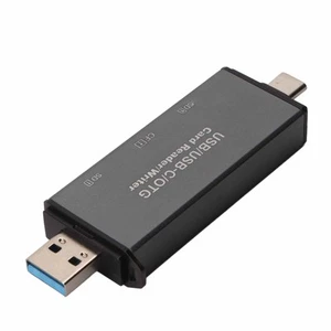 Card Reader USB C USB 3.0 OTG Function High Speed Widely Compatible Memory Ca FY - Afbeelding 1 van 22