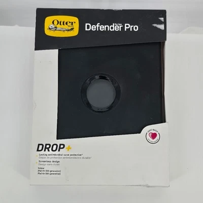 Funda con Soporte OtterBox Defender Pro Apple iPad Air 5ta y 4ta Generación Negra USADA Foto 1 de 3