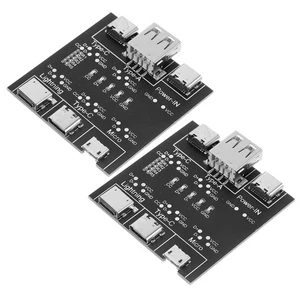 2 Pcs USB -Kabel -Tester Testerplatine Für Datenkabel Ladetestplatine - Photo 1/12