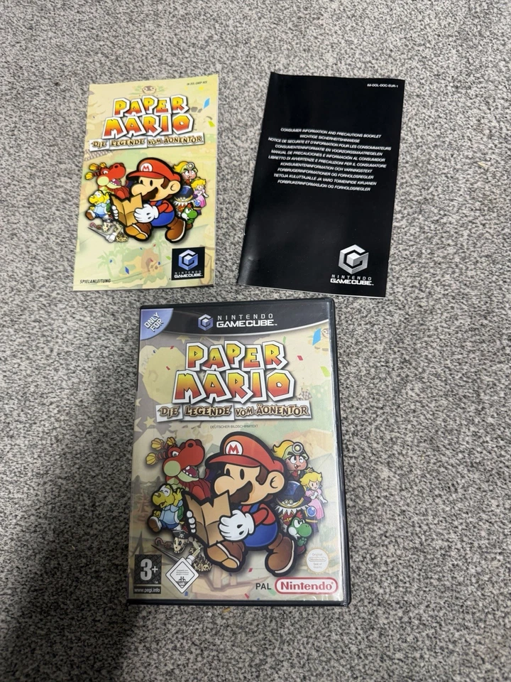 Nintendo GameCube Paper Mario Die Legende Vom Äonentor - Bild 1 von 4