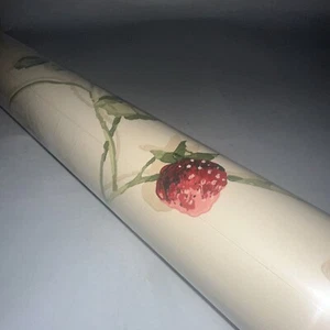 Wallpaper Gramercy Strawberry Pre-pasted Vinyl Strippable Roll 27” x 9 Yards - Picture 1 of 5