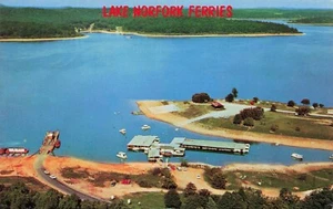 Lake Norfolk Ferries, Henderson, Arkansas Vintage PC - Bild 1 von 2